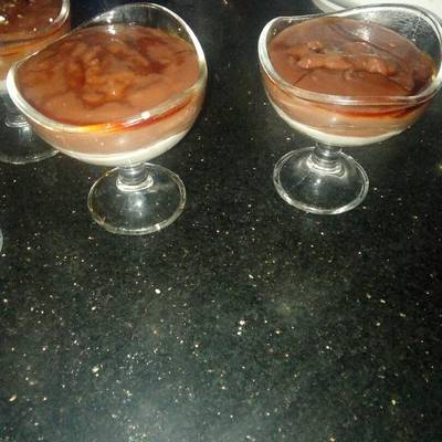  حلى كاسات بالزبادى والشوكولاتة 