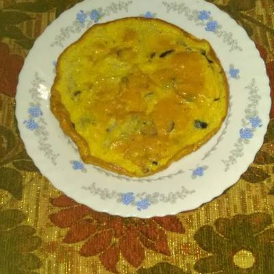  قرص بيض بالجبنه 