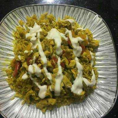  فتة شاورما فراخ 