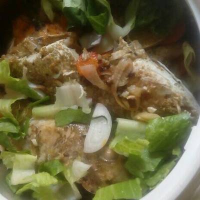  سمك مشوي بالفرن