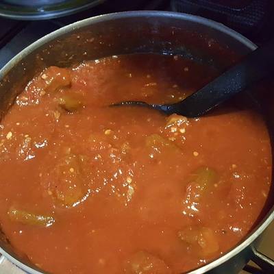  طاجن بامية دايت 