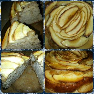  كيك التفاح بالقرفة 