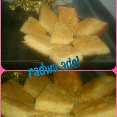  كيكة جوز الهند و الزبيب 