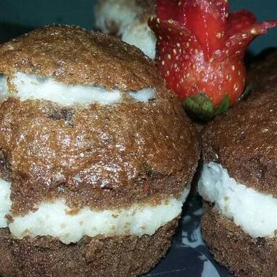  كب كيك الشكولاته 