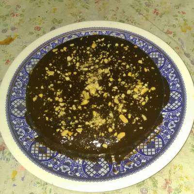  كيكة بصوص الشيكولاتة بالقشده 