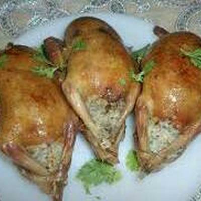  حمام محشى رز بالكبد والقوانص 