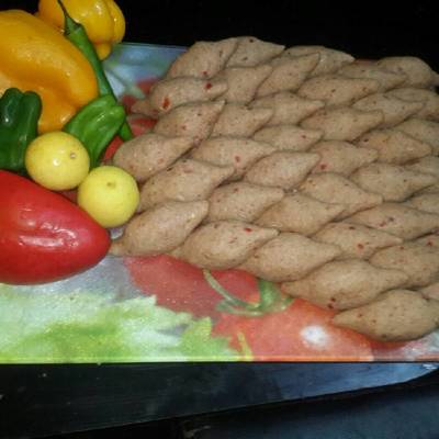  كبيبة برغل باللحم المفروم 