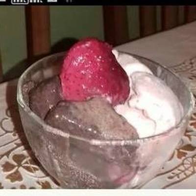  ايسكريم فراولة 