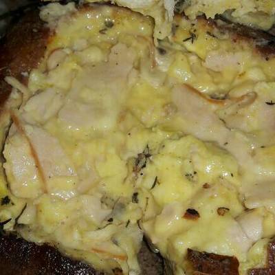  خبز البيغل المحشي اجبان 