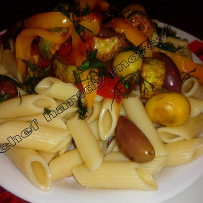  مكرونة بخضار سوتية  ,شيف حمدي مرسي, 