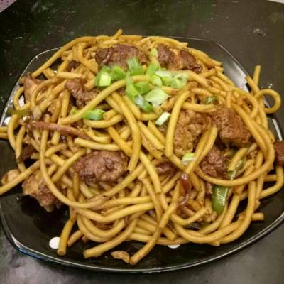  مكرونة ب صوص الصويا chinese 