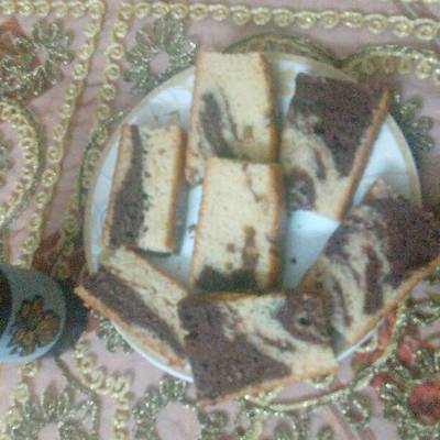  كيكه بتمويجات الكاكاو هشه وخفيفه 