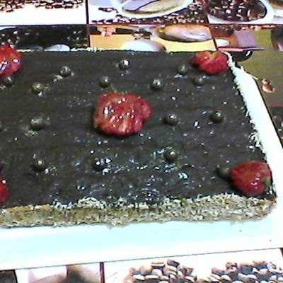  كيكة البرتقال و الشكولاطة 