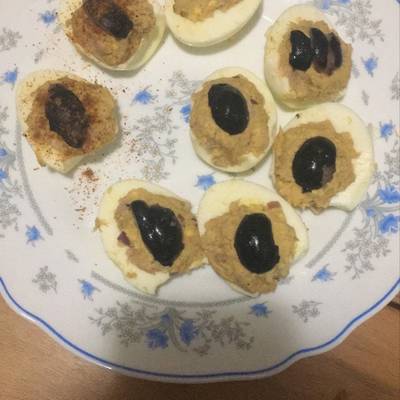  بيض بالتونة 