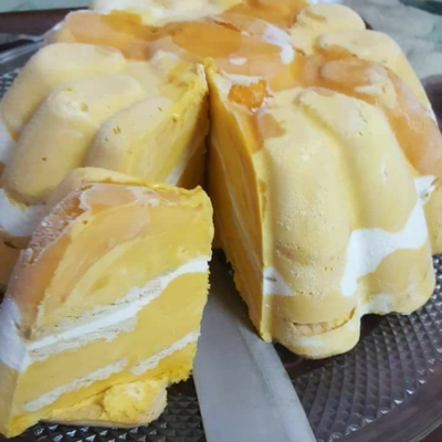  تورتة آيس كريم المانجا 