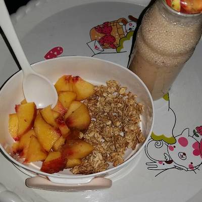  زبادي بالشوفان دايت 