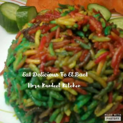  الرز المبهر الملون 