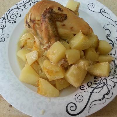  بطاطس بالزبادي و المسطردة 