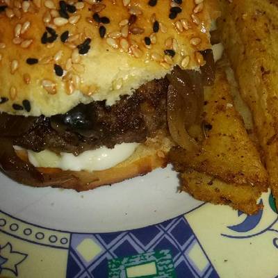  ساندويتش البرجر الرهيب 