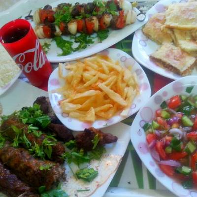  اصابع طرب ضاني وشيش كباب ضاني 