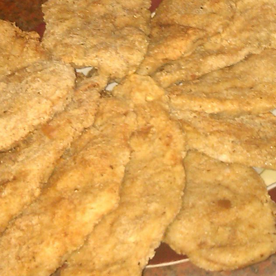  فراخ بانيه مقرمشة ولذيذة 