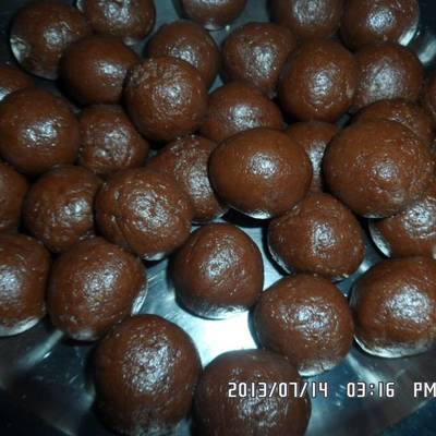  كرات السوداني بالشوكلاته 