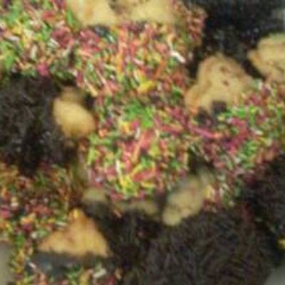  طريقة تزيين البيتيفور بالشوكولاتة 