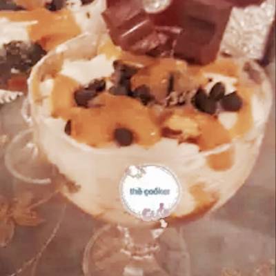  ايس كريم بالكراميل 