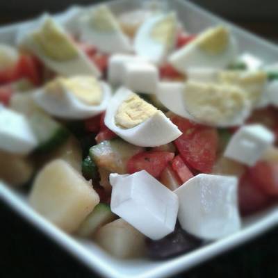  سلطه البطاطس والبيض 