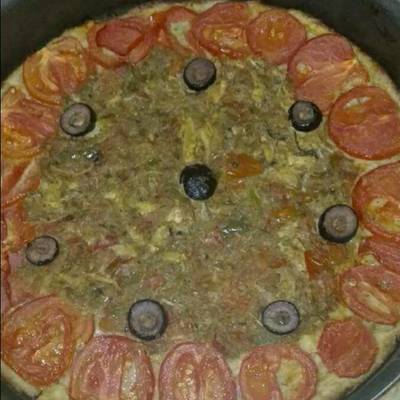  بيتزا بخلطه اللحوم الجنان 