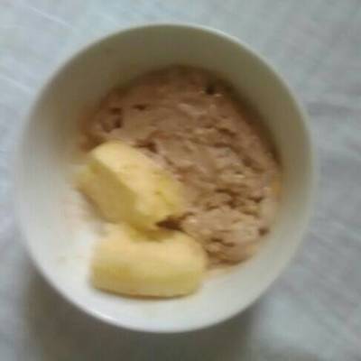  ايس كريم الڤانيلا و المكسرات مع كيكة الليمون 