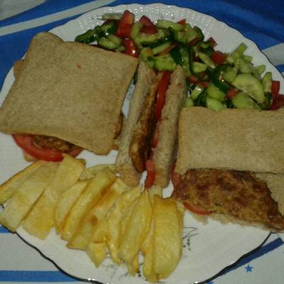  برجر الفراخ 