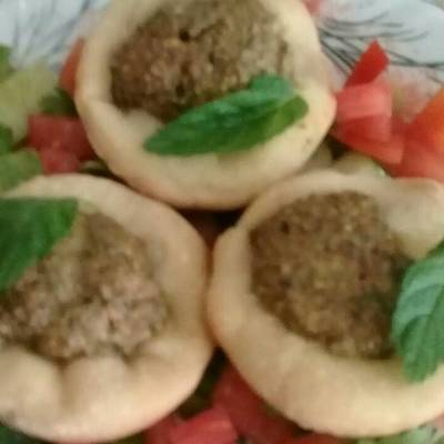  فطائر بحشو الفلافل 