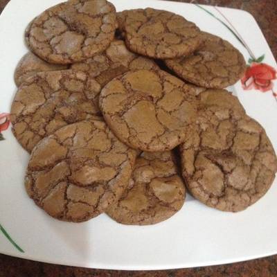  بسكوت بالشيكولاته محشي شيكولاته 