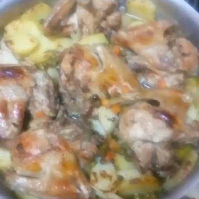  بطاطس بالفراخ خفيفه ورائعه 