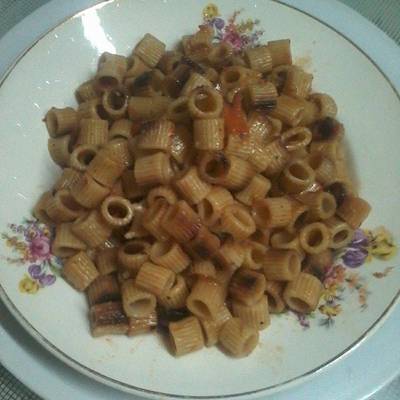  معكرونة بصوص بطاطا 