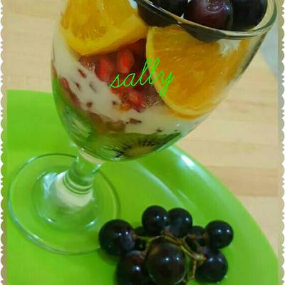  ترايفل كيك بالفواكه 