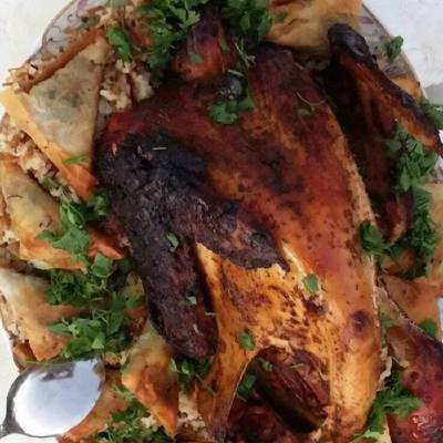  ديك رومى مشوى بالفرن 