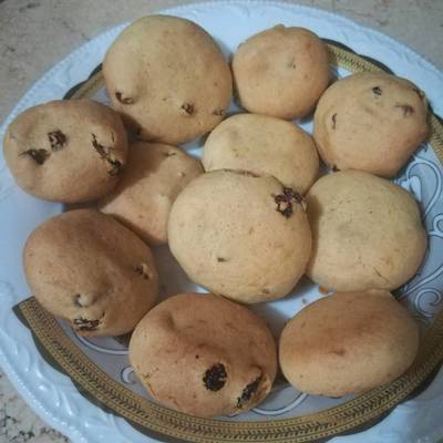  كوكيز بالزبيب 