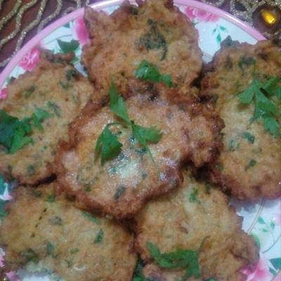  أقراص القرنبيط البانيه ولا أروع 