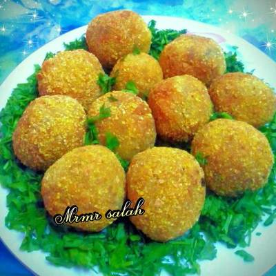  كرات الارز المقلية بالجبن 