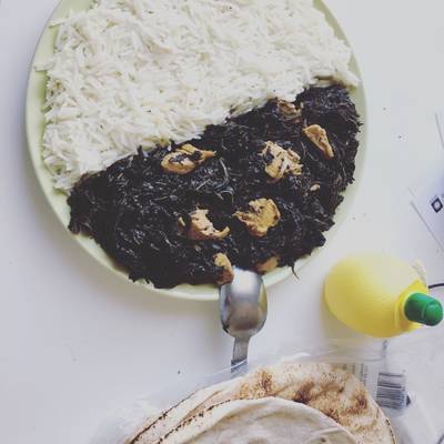  ملوخية حلبيه 