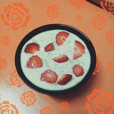  شوفان بالحليب 