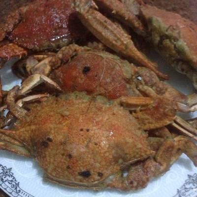  كابوريا او سلطعون مقلي 