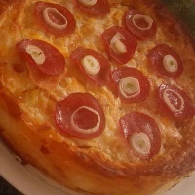  صينية جلاش بالاجبان 